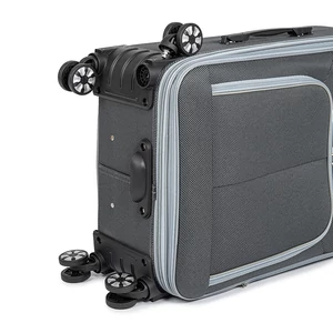 Kép 5/7 - Barna Nagy Méretű Puha Falú Bőrönd