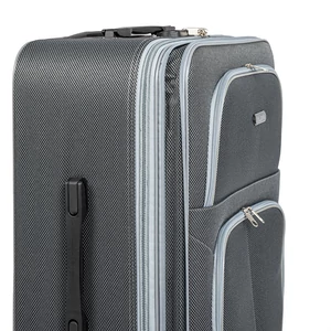 Kép 7/7 - Barna Nagy Méretű Puha Falú Bőrönd