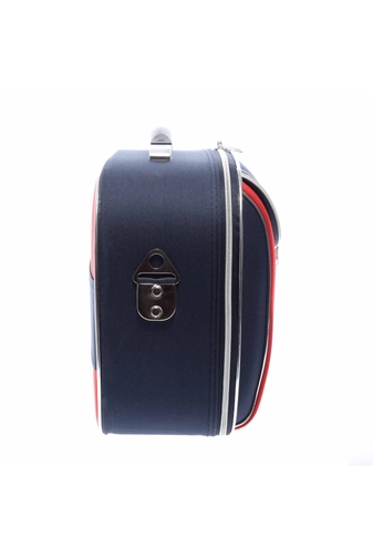 Piros-Kék Bőröndre Akasztható Táska 34X28X16Cm