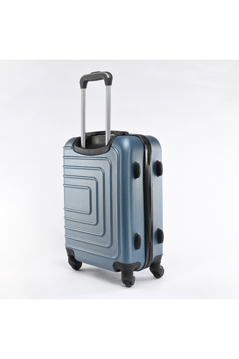 Rhino Wizzair, Ryanair Méretű Kabinbőrönd Ezüstös Kék 55*40*20cm