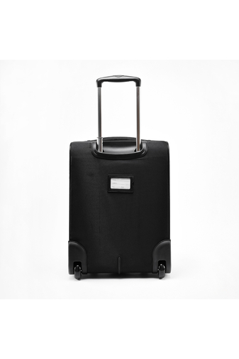 Touareg Fekete Extra könnyű Kabinbőrönd(51x35x20cm)