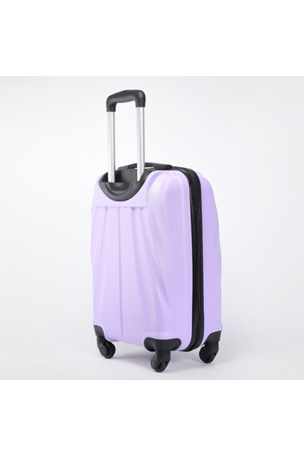 Lila Nagyméretű Kemény bőrönd (75x46x29 cm)