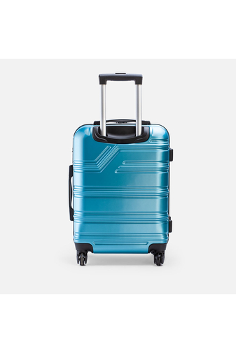 Gyöngyházkék Kemény Kabinbőrönd (55×40×23 cm) S