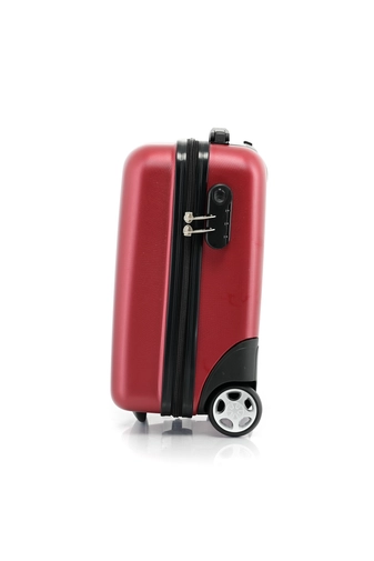 Piros KÉZIPOGGYÁSZ Méretű Wizzair Gurulós Bőrönd(40*30*20cm)