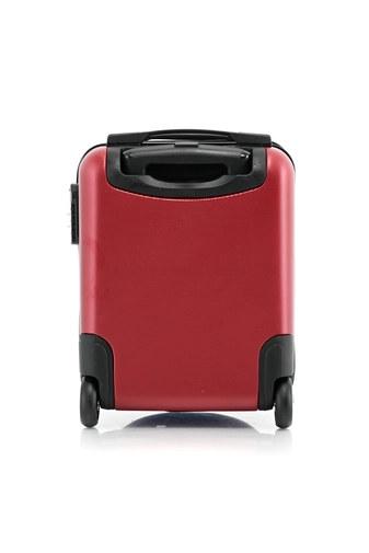 Piros KÉZIPOGGYÁSZ Méretű Wizzair Gurulós Bőrönd(40*30*20cm)