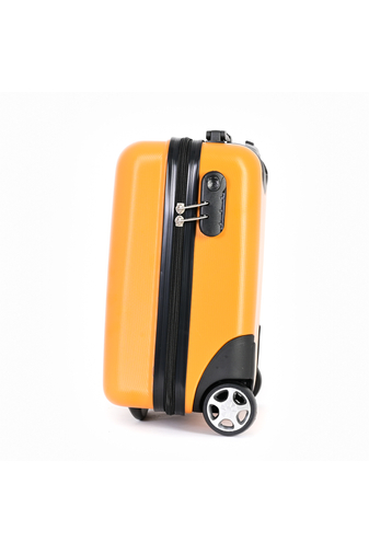 Sárga KÉZIPOGGYÁSZ Méretű Wizzair Gurulós Bőrönd(40*30*20cm)