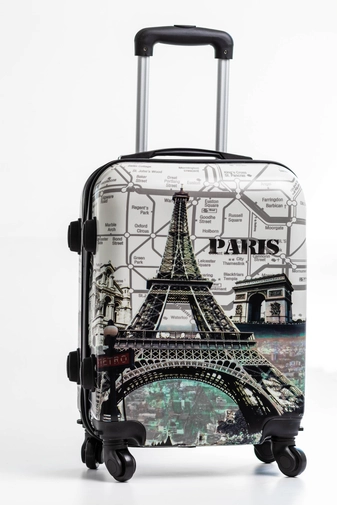 Párizs Mintás Wizzair, Ryanair Méretű Kabinbőrönd