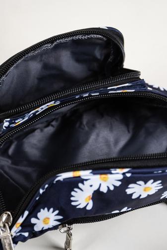 R&J Sötétkék Mickey Egér Mintás Poliészter Gyerek Övtáska