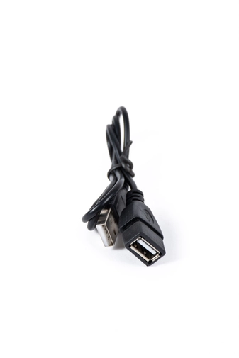Fekete Kisméretű Vízhatlan Anyagú Oldaltáska USB Kábellel