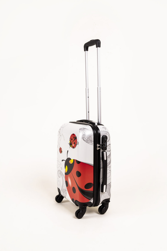 Ormi Katicás Mintás Wizzair, Ryanair Méretű Kabinbőrönd(53*36*20cm)
