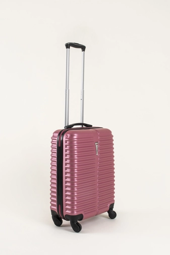 Rózsaszín Wizz air Ryanair Méretű Kemény Kabinbőrönd (55x38x20cm)