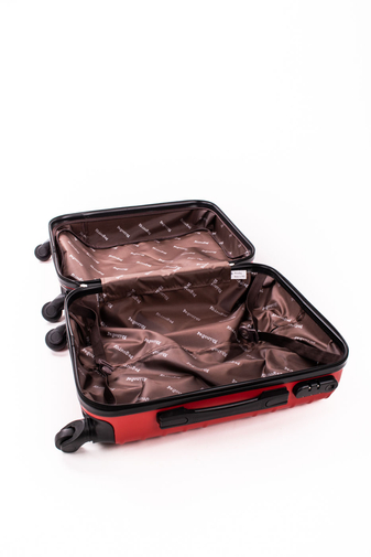 Rhino Wizzair, Ryanair Méretű Kabinbőrönd bordó 55*40*20cm