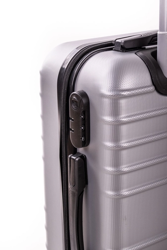 Ormi Wizzair, Ryanair Méretű Kabinbőrönd Ezüst 50*35*20cm