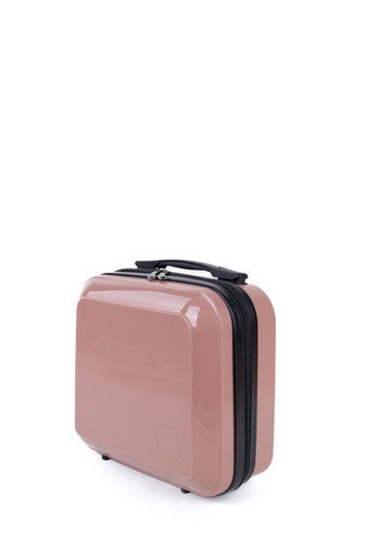Rózsaszín Bőröndre Akasztható Keményfalú Táska