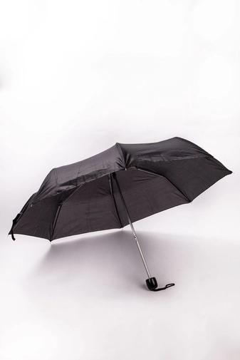 Fekete Összecsukható Esernyő, 92 cm Átmérővel