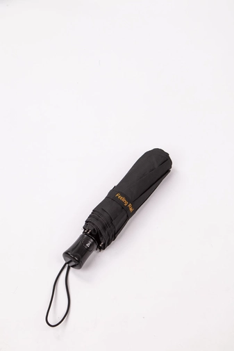 Fekete Összecsukható Automata Esernyő, 90 cm Átmérővel