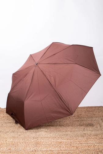 Barna Összecsukható Esernyő, 96 cm Átmérővel