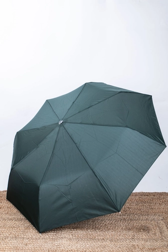 Sötétzöld Összecsukható Esernyő, 96 cm Átmérővel