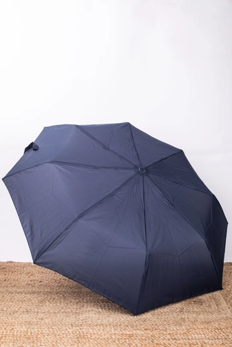 Sötétkék Összecsukható Esernyő, 96 cm Átmérővel