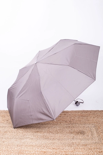 Szürke Összecsukható Esernyő, 96 cm Átmérővel