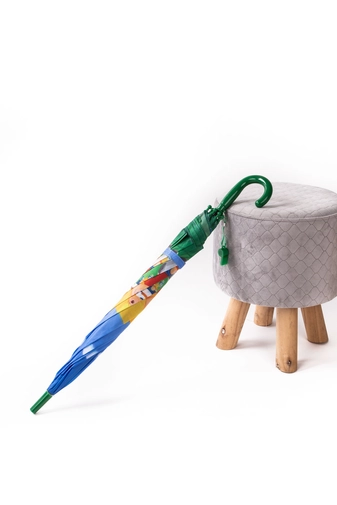 Zöld Foci mintás Gyermek Esernyő, 80 cm Átmérővel