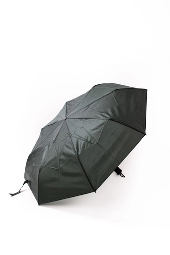 Sötétzöld Kis Méretű Összecsukható Manuális Esernyő, 95 cm Átmérővel