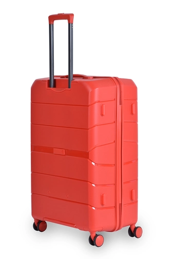 Besty Nagy Méretű Piros Polipropilén Bőrönd