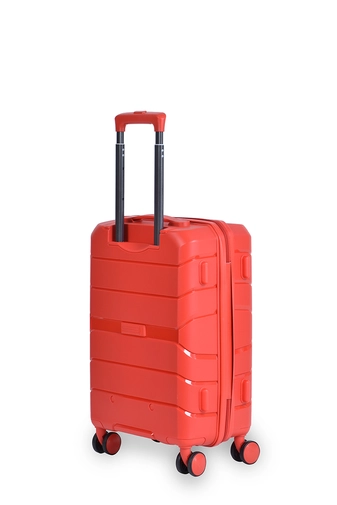 Besty Piros Színű Polipropilén Méretű Kabinbőrönd