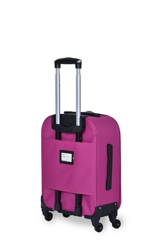 Besty Ultra Könnyű Rózsaszín Kabin Méretű Puha Bőrönd