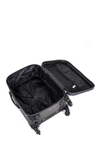 Szürke Wizzair Méretű 4 Kerekű Puha Kabinbőrönd (55x37x20cm)