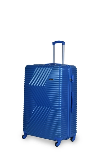 Óriás Kék Keményfalú Bőrönd
