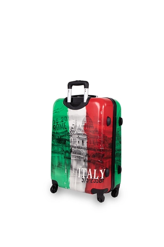 Olasz Mintás Ormi Közepes Méretű Kemény bőrönd