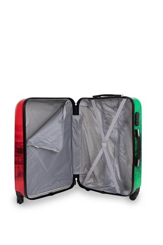 Olasz Mintás Ormi Wizzair Méretű Kemény Kabinbőrönd (55x36x22cm)