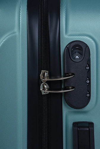 Ezüst Extra Könnyű Kemény Mini Kabinbőrönd (4 Kerekű)