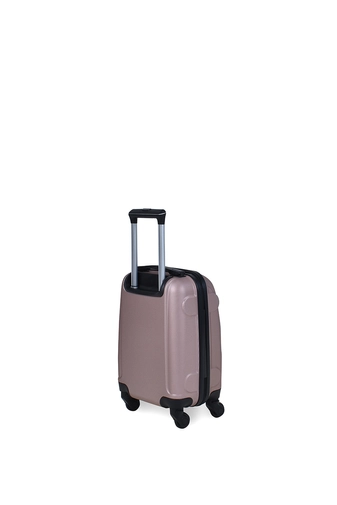 Rózsaarany Extra Könnyű Kemény Mini Kabinbőrönd (4 Kerekű)