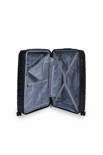 Touareg Kék Közepes Méretű Keményfalú Bőrönd