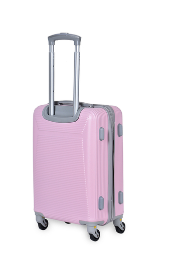 Rózsaszín Kisméretű Kemény Falú Bőrönd
