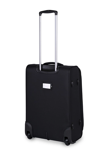 Touareg Fekete Színű Extra Könnyű Közepes Méretű Bőrönd