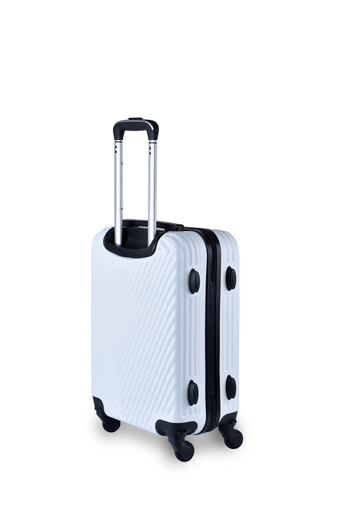 LC Fehér Színű Kabin Méretű Kemény Bőrönd (55*40*20 cm)