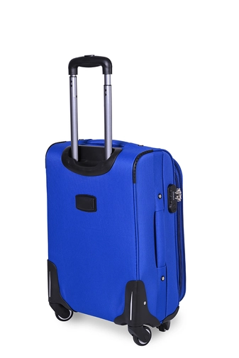 Ormi Kék Kis Méretű Puha Bőrönd (4 Kerekű)
