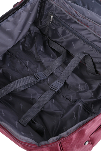 BENZI Fekete Színű Összecsukható Kabinbőrönd
