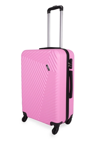 LC Pink Színű Közepes Méretű Kemény Bőrönd (65x43x24cm)