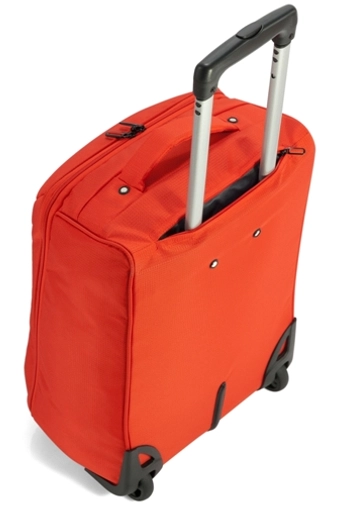 BENZI Narancssárga Gurulós Összehajtható Kabinbőrönd
