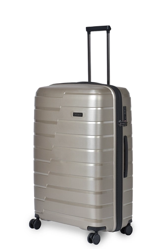 Touareg Pezsgő Színű Nagy Méretű Keményfalú Bőrönd