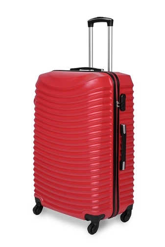 Ormi Piros Színű Nagy Méretű Kemény Falú Négykerekű Bőrönd
