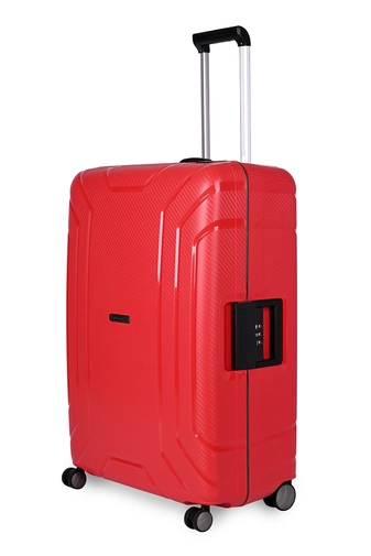 Touareg Piros Nagy Méretű Keményfalú Biztonsági Bőrönd