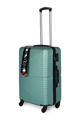Türkiz Közepes Méretű Extra Csendes Négykerekű Bőrönd
