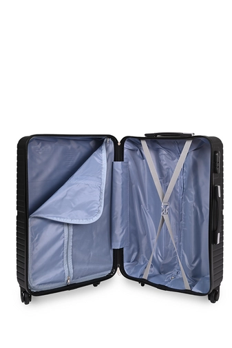 Rózsaarany Közepes Méretű Extra Csendes Négykerekű Bőrönd