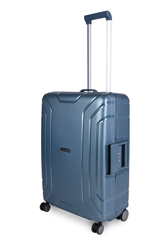 Touareg Kékeszöld Közepes Méretű Keményfalú Biztonsági Bőrönd