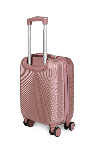 Rózsaarany (rosegold) színű Wizzair ingyenes méretű kabinbőrönd (40x30x20cm)